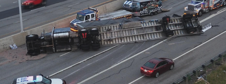 Truck Crash Attorneys Representing Rollover Accident Victims
