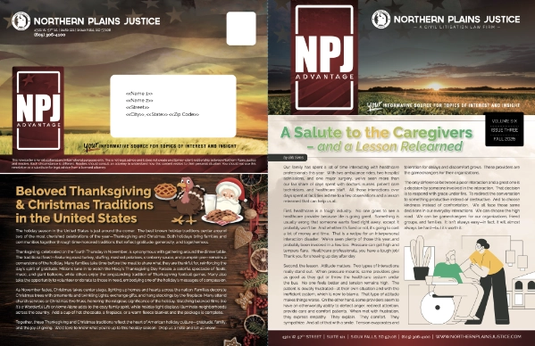 NPJ Fall 2025 Newsletter